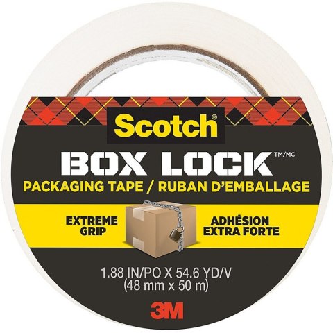 Taśma pakowa Scotch Box Lock 48mm/50m transparentna Scotch