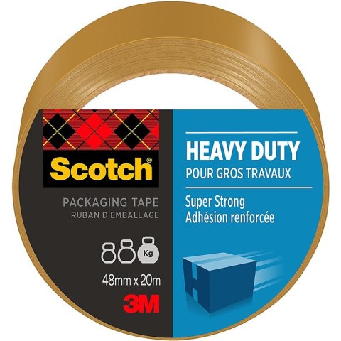 Taśma pakowa Scotch Heavy Duty 48mm/20.3m brązowa Scotch