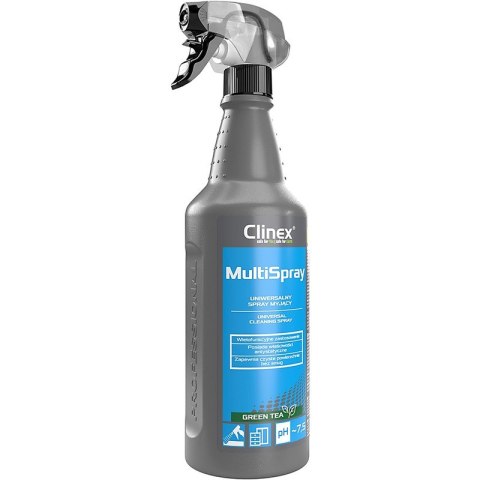 Uniwersalny spray CLINEX Multi Spray, myjšcy, Green Tea, 1l Clinex