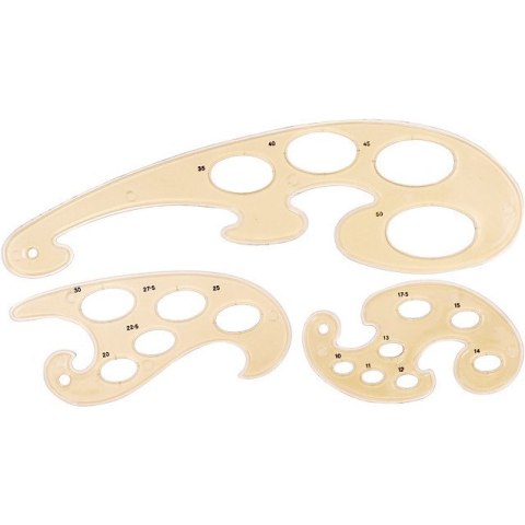 Zestaw krzywików Grand GR-869 (3) Grand