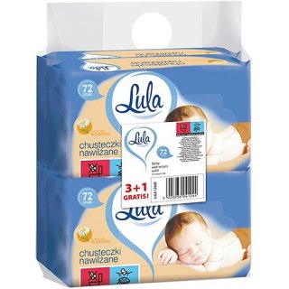 Chusteczki nawilżane Lula z rumiankiem białe (4x72) Lula