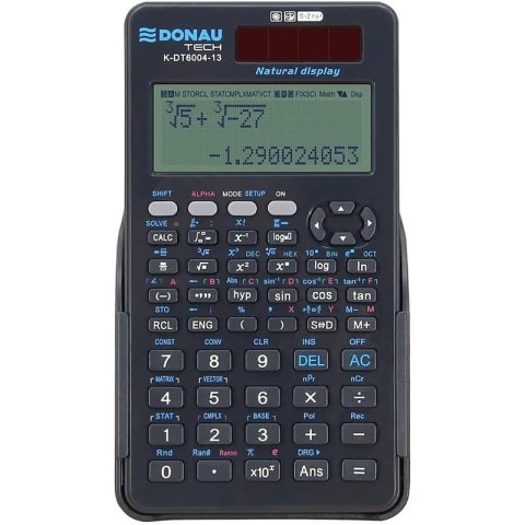 Kalkulator naukowy Donau Tech K-DT6004-13 grafitowy Donau Tech