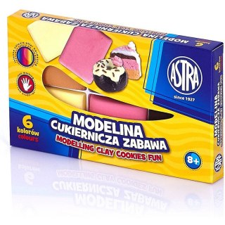 Modelina Astra 20g Cukiernicza zabawa x6 kolorów Astra