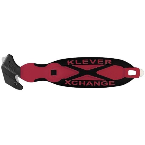 Nóż bezpieczny Klever XChange XD Smooth Kut czerwo KLEVER