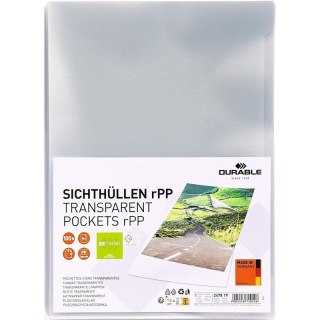 Obwoluty Durable Standard A4/100ľm Typ L krystalic Durable