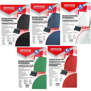 Okładki do bindowania OFFICE PRODUCTS, karton, A4, Office Products