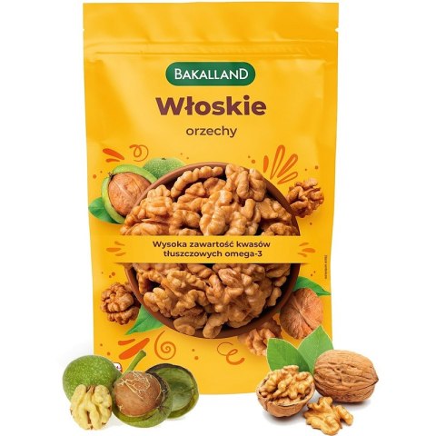Orzechy włoskie BAKALLAND, 200g Bakalland