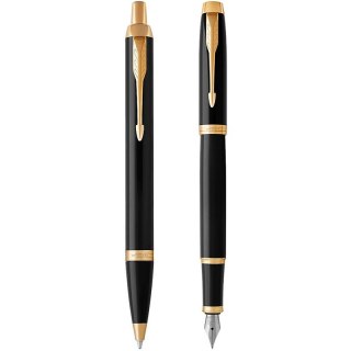 Pióro wieczne i długopis Parker IM Core Black GT Parker