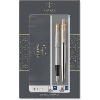 Pióro wieczne i długopis Parker Jotter Stainless S Parker
