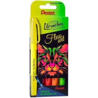 Pisaki pędzelkowe Pentel Brush Sign Pen SES15C 5 k Pentel