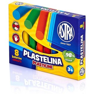 Plastelina Astra 8 kolorów Astra