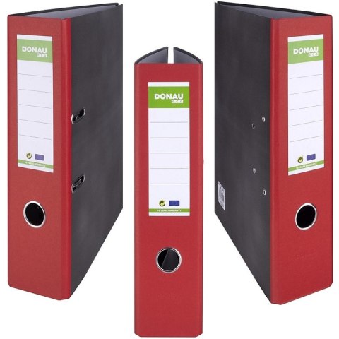 Segregator Donau Eco A4/80mm czerwony DONAU ECO