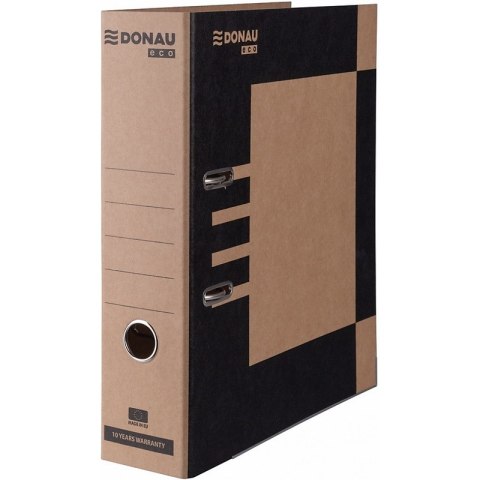 Segregator Donau Eco Maxi FSC A4/80mm brązowo-czarny DONAU ECO