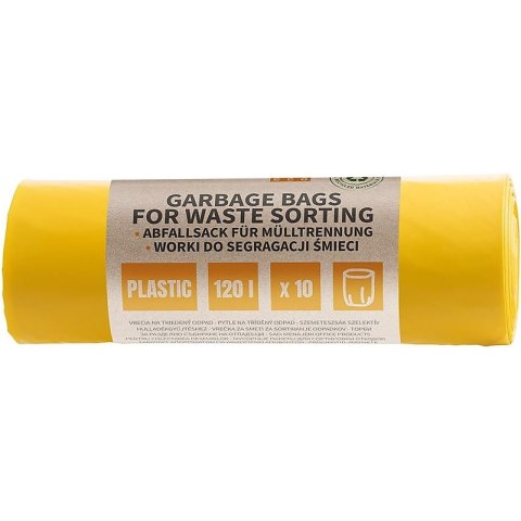 Worki na śmieci DONAU ECO, do segregacji plastiku, DONAU ECO