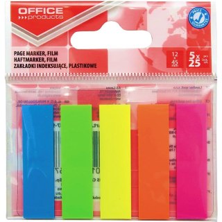 Zakładki indeksujšce OFFICE PRODUCTS, standard, PP Office Products