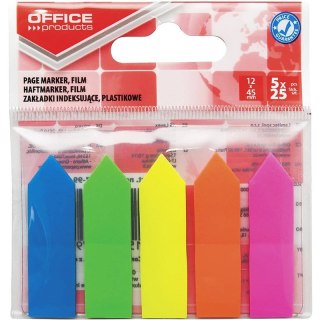 Zakładki indeksujšce OFFICE PRODUCTS, strzałka, PP Office Products