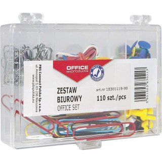 Zestaw biurowy (pinezki, gumki i spinacze) OFFICE Office Products