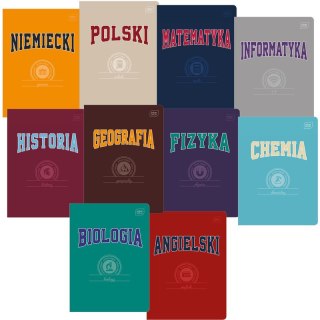 Zeszyt Interdruk niemiecki A5/60k kratka Interdruk