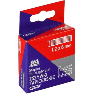 Zszywki tapicerskie Grand 1.2x8mm (1000) Grand