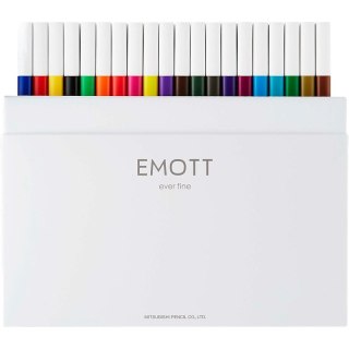 Cienkopisy Uni Emott 0.4mm 40 kolorów Uni