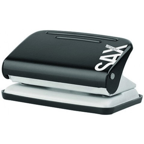 Dziurkacz Sax Design 218 PaperBox czarny Sax