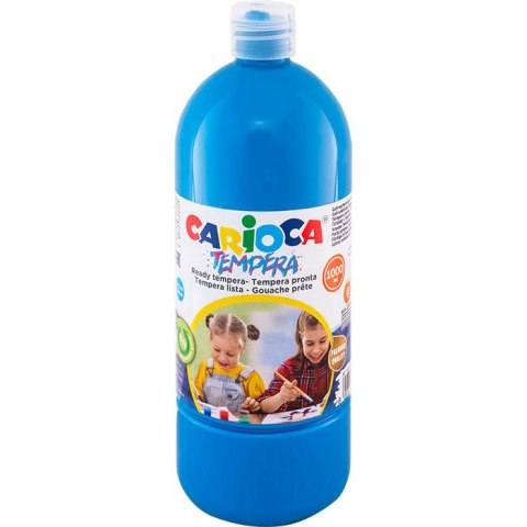 Farba tempera Carioca 1000ml błękitna CARIOCA