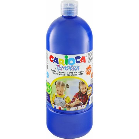 Farba tempera Carioca 1000ml granatowa CARIOCA