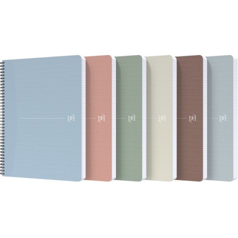 Kołozeszyt Oxford My Rec'Up A4/90k linia mix kolorów Oxford