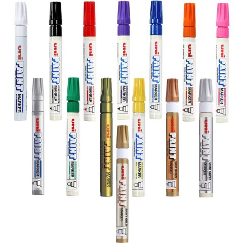Marker olejowy Uni PX-20 błyszczący złoty Uni