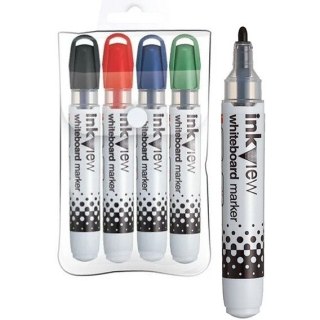 Markery do tablic Uni PWB-202 4 kolory Uni