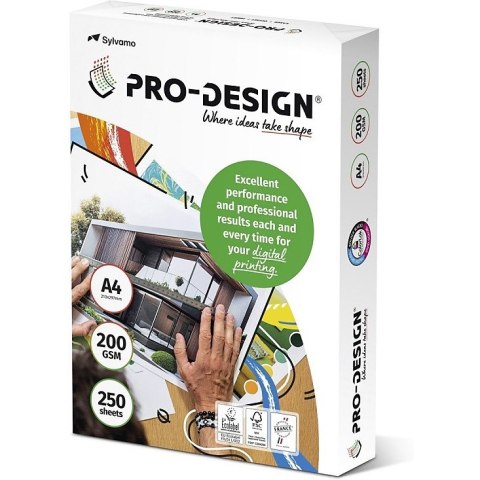 Papier Pro-Design A4/200g satynowany (250) Pro-Design