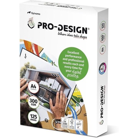 Papier Pro-Design A4/300g satynowany (125) Pro-Design