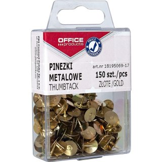 Pinezki metalowe OFFICE PRODUCTS, w pudełku, 150 s Office Products