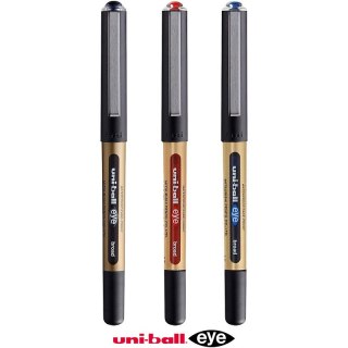 Pióro kulkowe Uni UB-150-10 (wkład czerwony) złote Uni