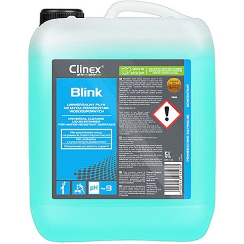 Płyn Clinex Blink 5L (do mycia powierzchni wodoodpornych) Clinex