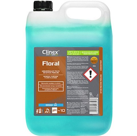 Płyn Clinex Floral Ocean 5L (do mycia podłóg) Clinex