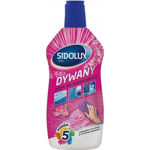 Płyn do czyszczenia dywanów Sidolux 500ml Kwiatowy SIDOLUX
