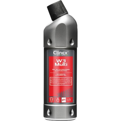 Preparat Clinex W3 Multi 1L (do mycia sanitariatów i łazienek) Clinex