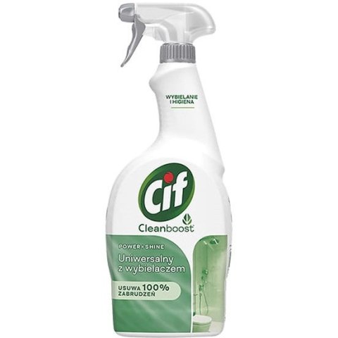 Spray Cif Cleanboost 750ml Uniwersalny z wybielaczem CIF