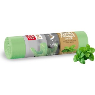 Worki na śmieci Anna Zaradna 120L HDLD z uszami mi ANNA ZARADNA