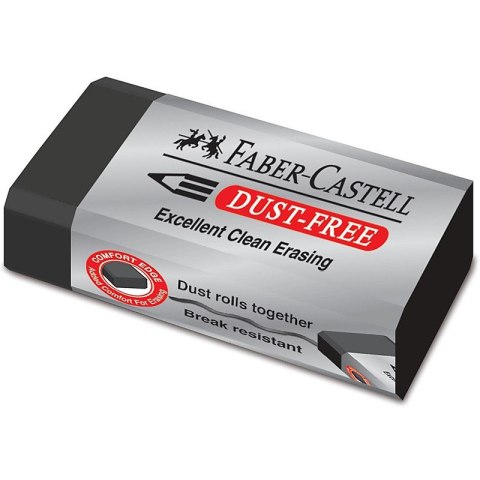 Gumka Faber-Castell Dust-Free czarna Faber-Castell