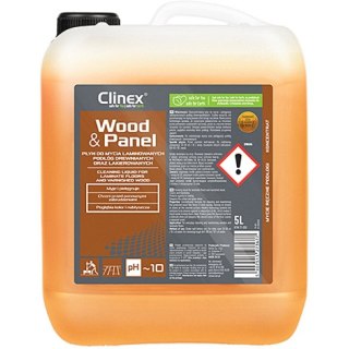 Płyn Clinex Wood&Panel 5L (do mycia podłóg drewnianych i laminowanych) Clinex