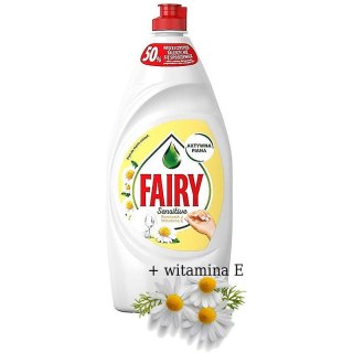 Płyn do naczyń Fairy 900ml Rumianek z witaminą E FAIRY