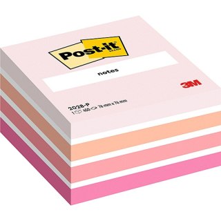 KARTECZKI POST-IT 76x76mm RÓŻOWE (450) Post-it