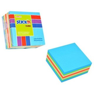 KARTECZKI STICK'N 51*51mm MIX KOLORÓW (250) STICK'N