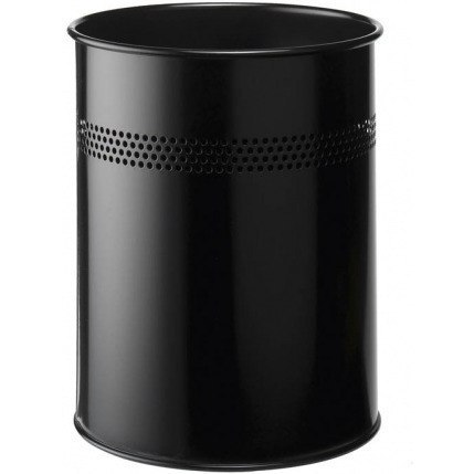 KOSZ NA ŚMIECI DURABLE 15L METALOWY CZARNY Durable