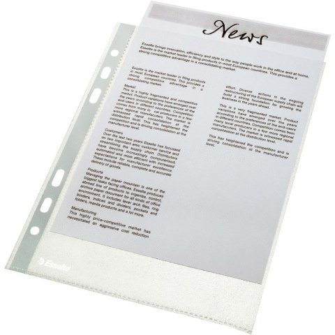 KOSZULKI ESSELTE A5/43µm GROSZKOWE (100) Esselte