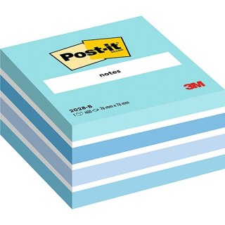 Karteczki Post-it 76x76mm (2028-B) niebieskie (450) Post-it