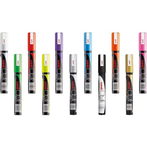 MARKER KREDOWY UNI CHALK PWE-5M ŻÓŁTY Uni