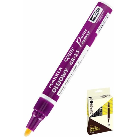 MARKER OLEJOWY GRAND FIOLETOWY Grand